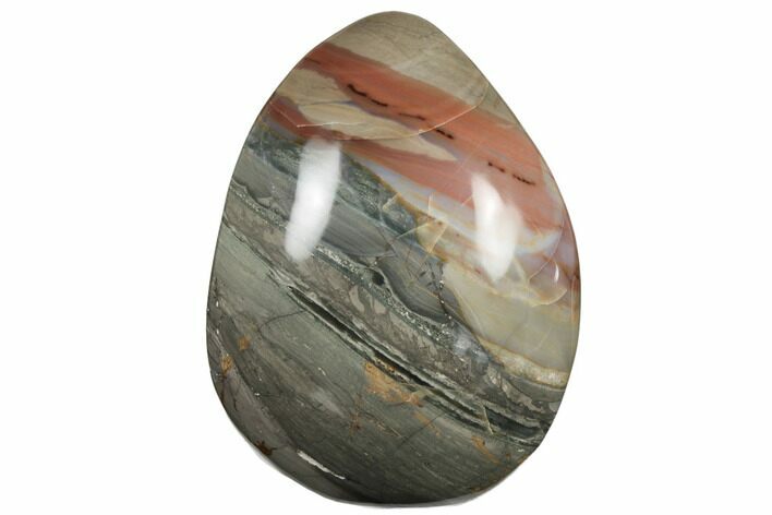Tall, Colorful Free-Standing, Polished Jasper/Agate #196820